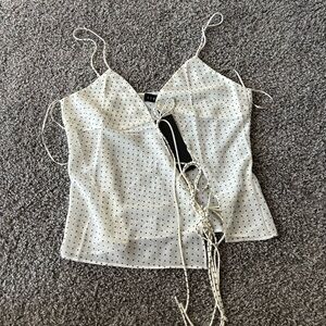 Lioness Polka Dot Cami Open Top
